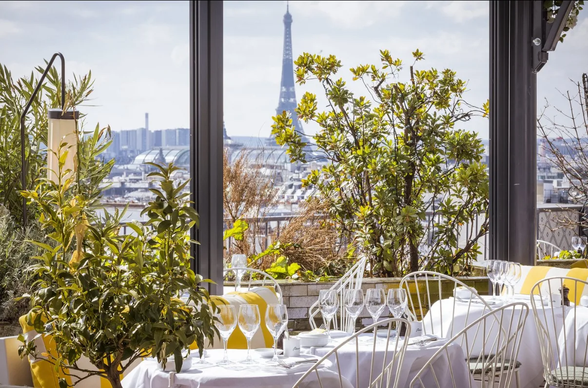 perruche restaurant best view in paris