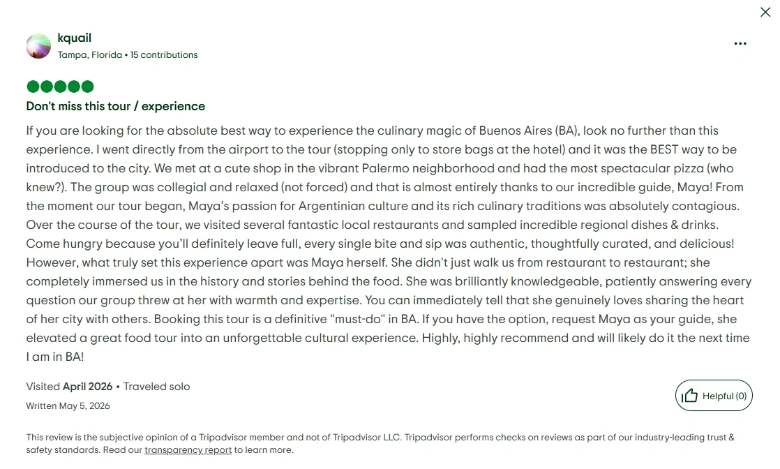 tripadvisor reviews